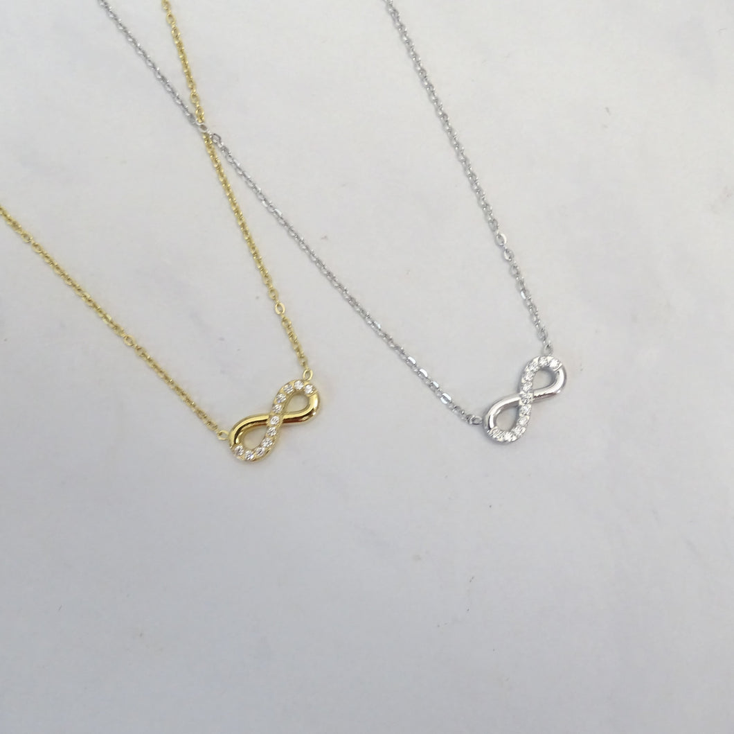 Collar Acero Inoxidable Infinito