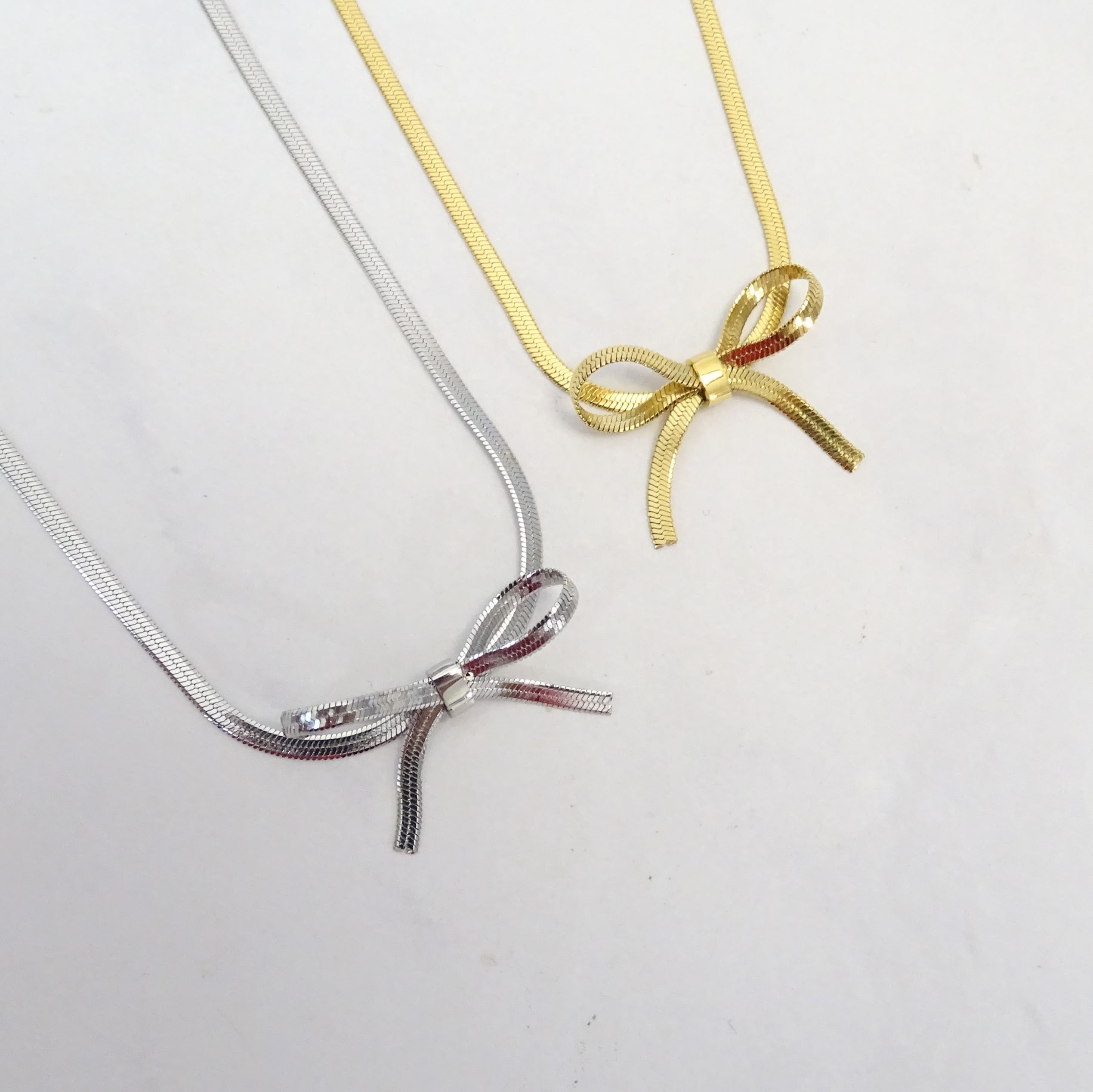 Collar Acero Inoxidable Moño
