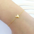 Pulsera Acero Inoxidable Corazon Mini