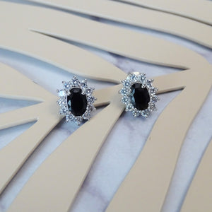 Aretes Diana Negros