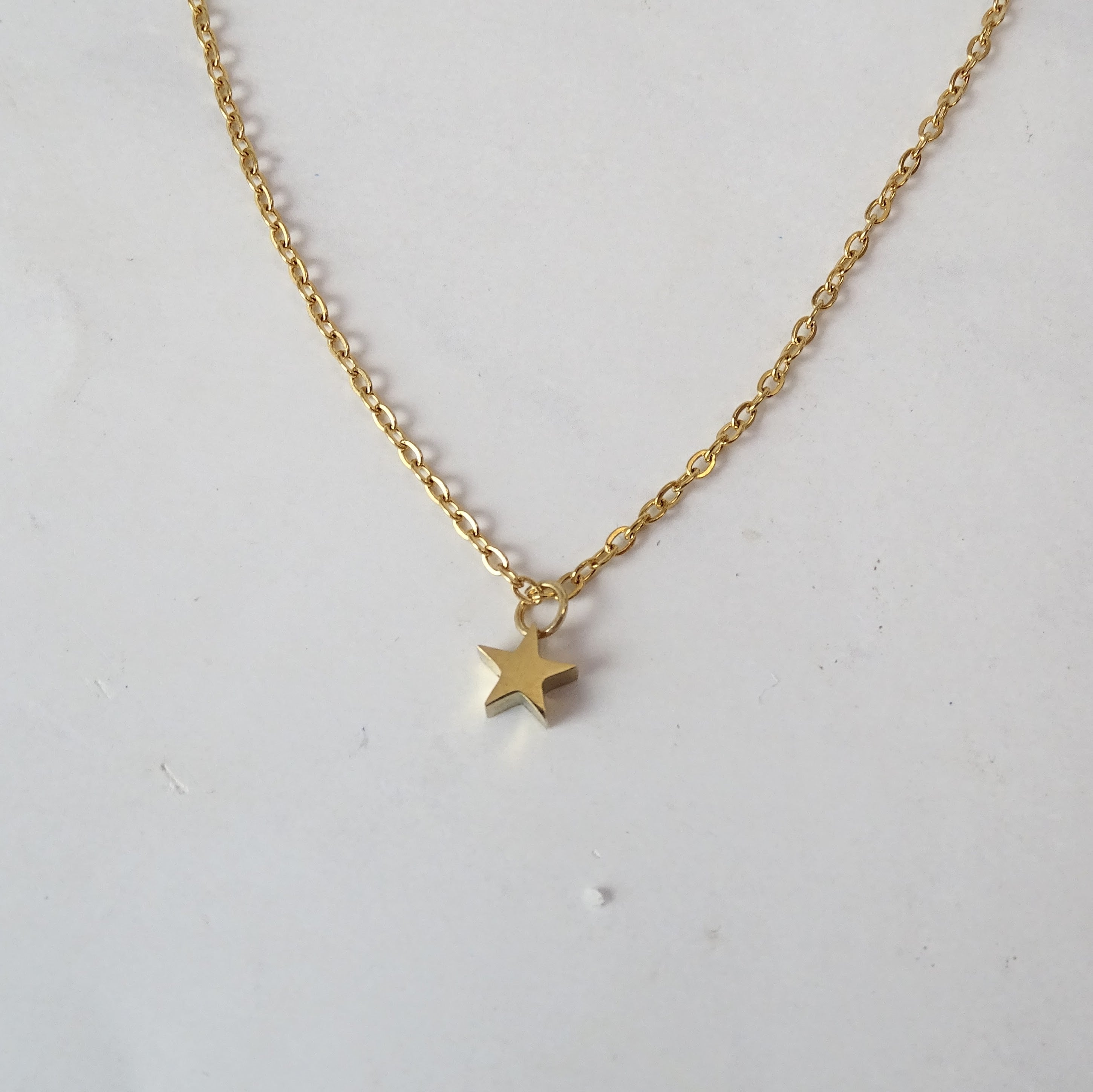 Collar Acero Inoxidable Estrella