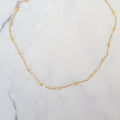 Collar Acero Inoxidable Bolitas