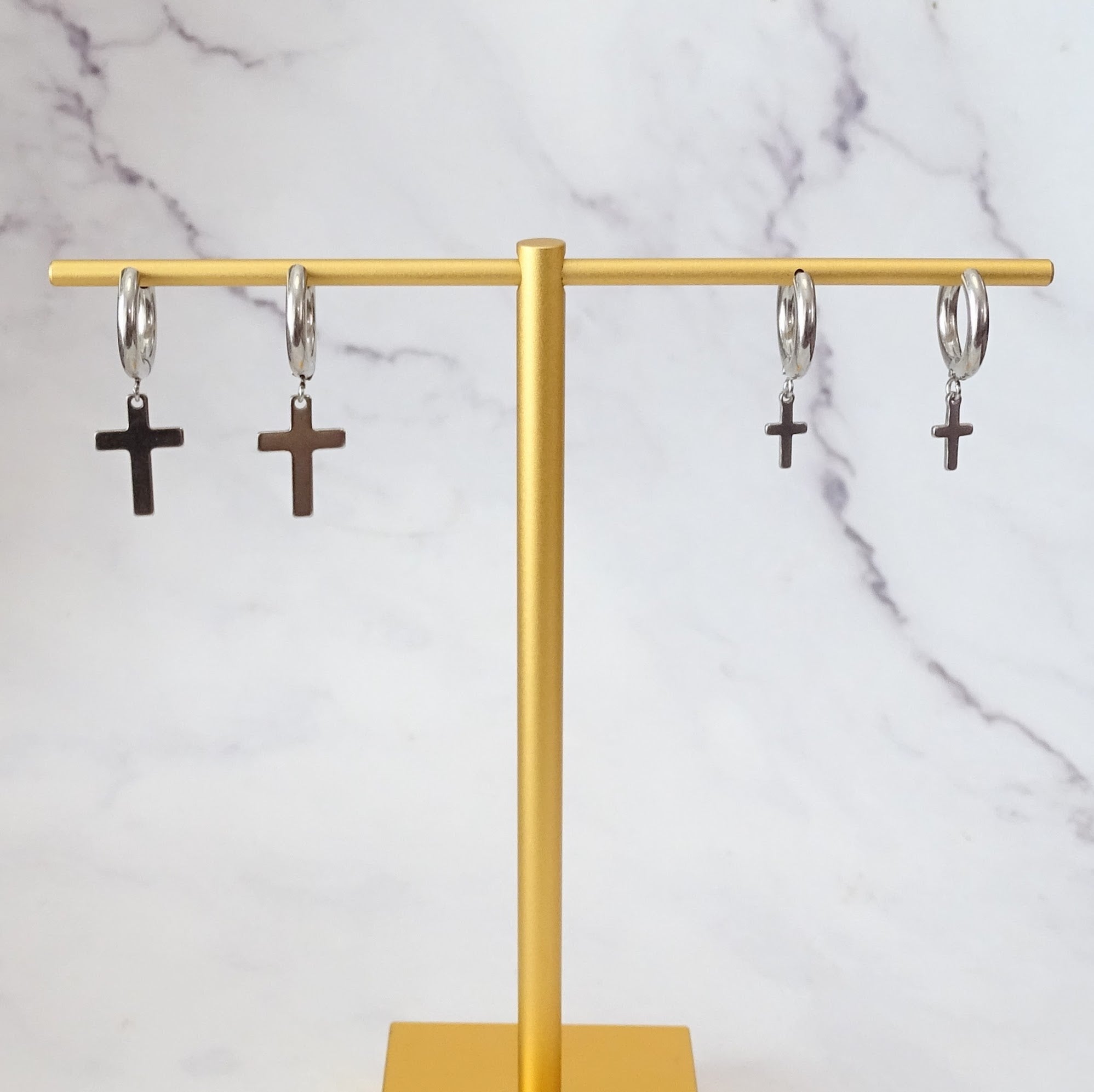 Huggies Acero Inoxidable Cruz Plana