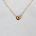 Collar Acero Inoxidable U con Bolita