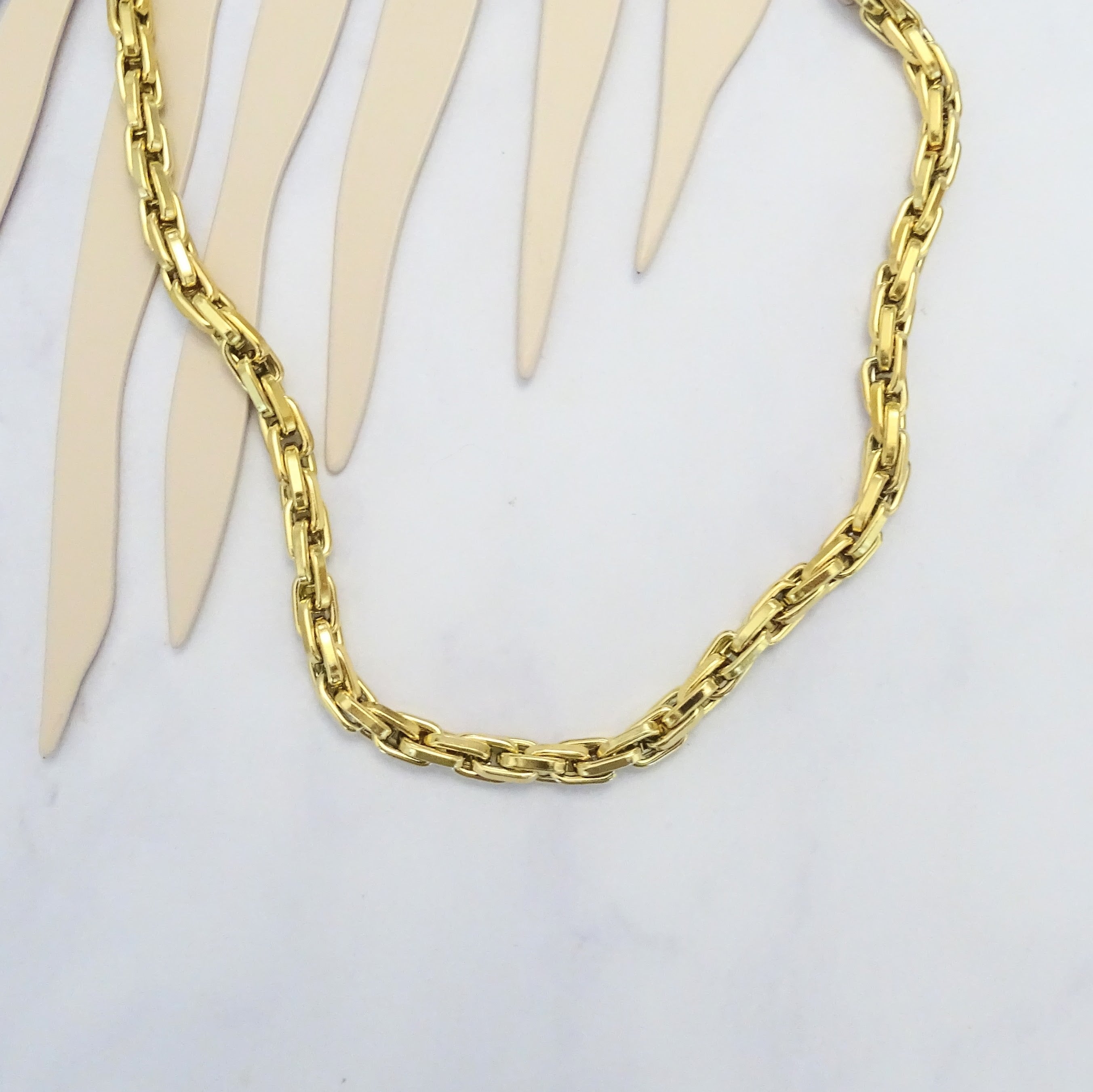 Colalr Acero Inoxidable Trenzado