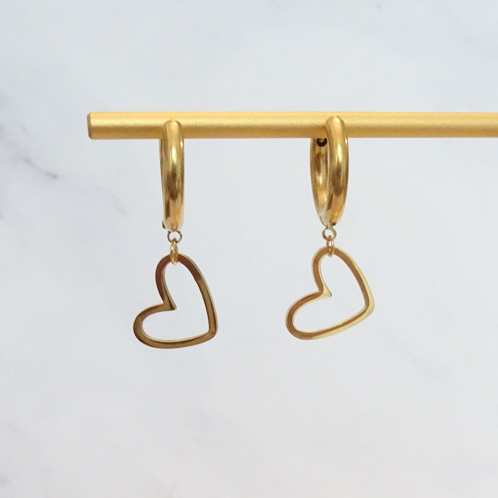 Huggies Acero Inoxidable Corazon