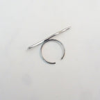 Anillo Acero Inoxidable Largo