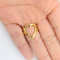 Anillo Acero Inoxidable Corazon