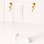 Aretes Acero Inoxidable Mini Serpientes