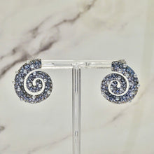 Cargar imagen en el visor de la galería, Aretes Acero Inoxidable Espiral Brillante
