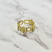 Cargar imagen en el visor de la galería, Anillo Acero Inoxidable Eslabón Asimétrico
