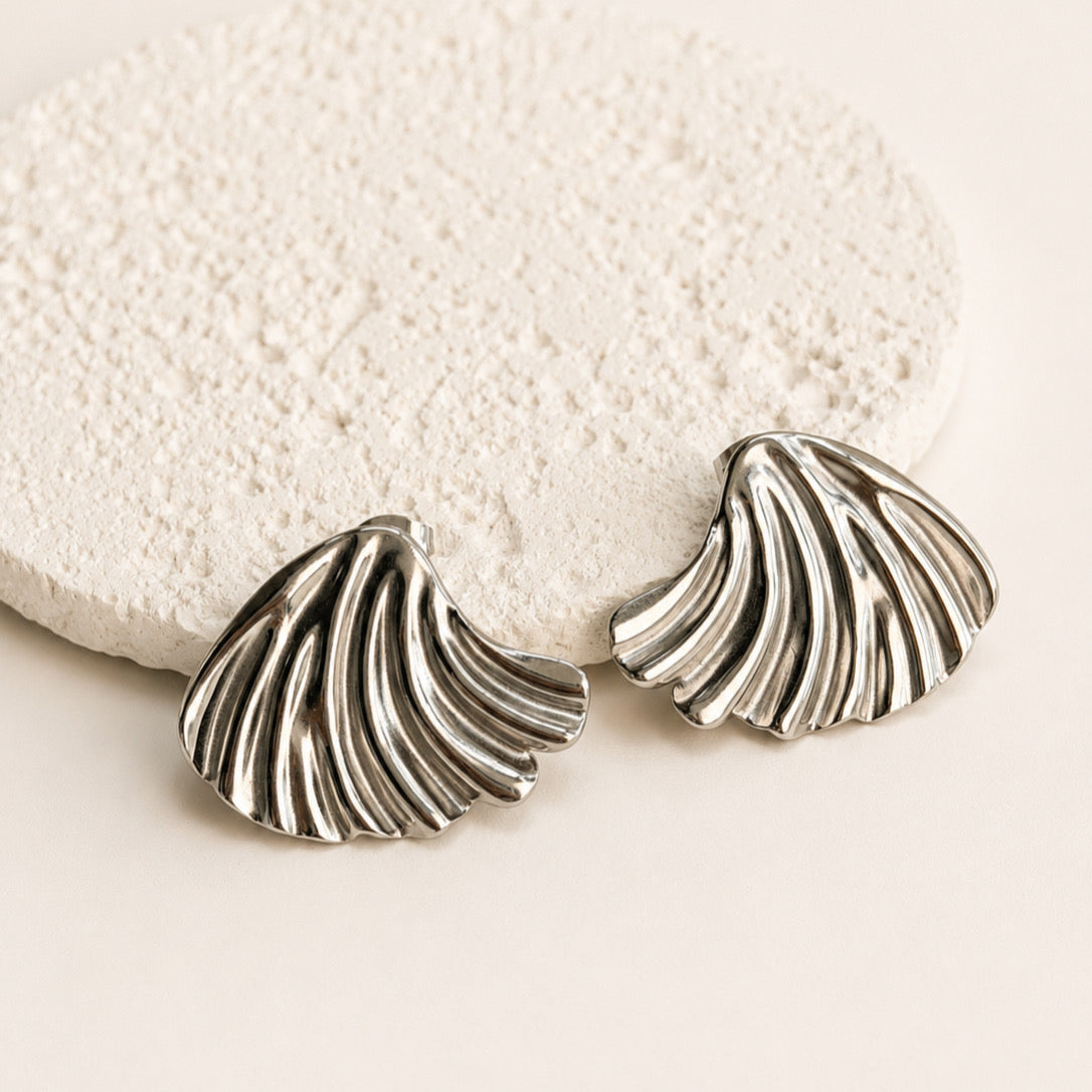 Aretes Acero Inoxidable Falda