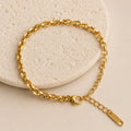 Pulsera acero inoxidable eslabones de ocho