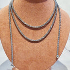 Collar Acero Inoxidable Golden Muse