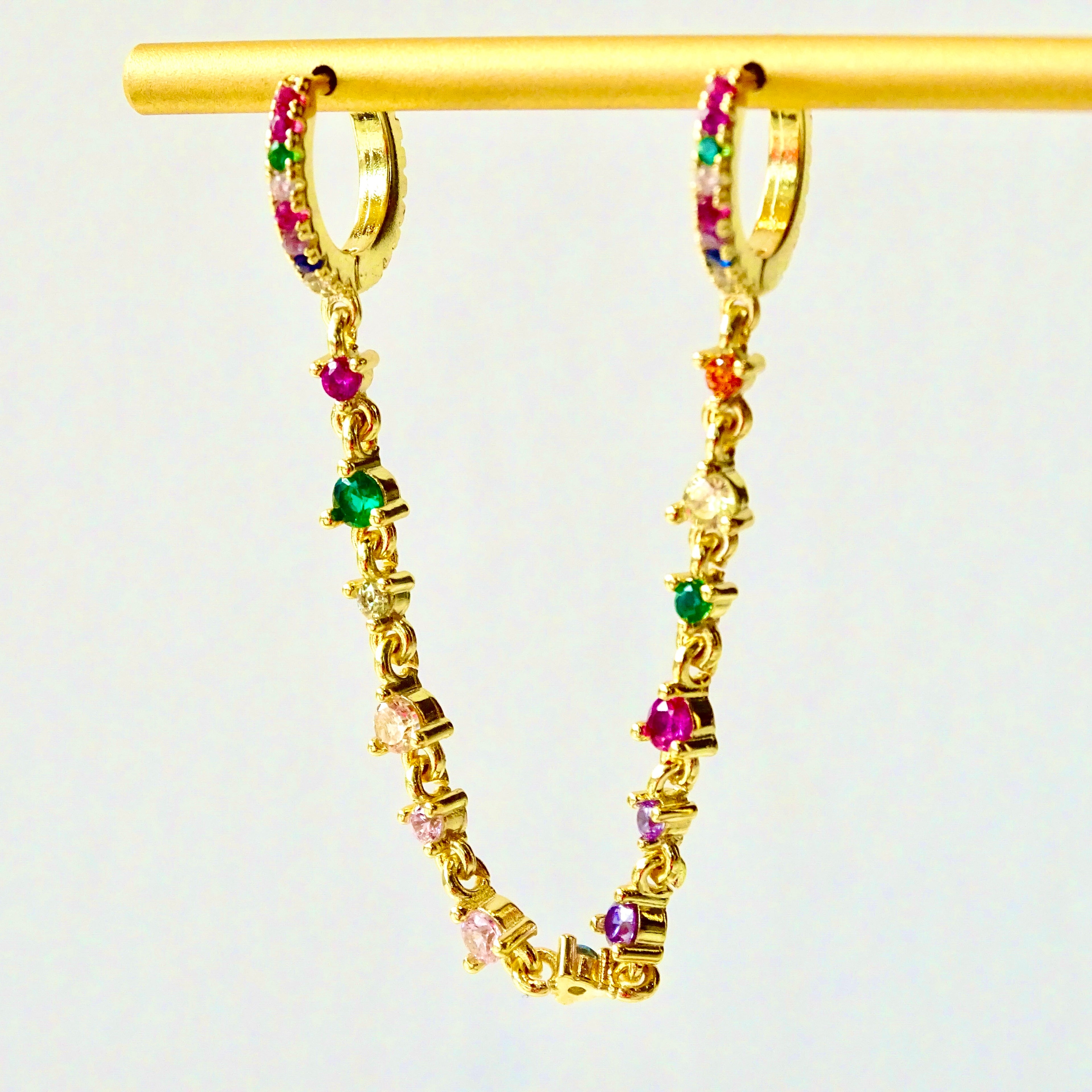 Piercing Plata 925 Huggies Doble