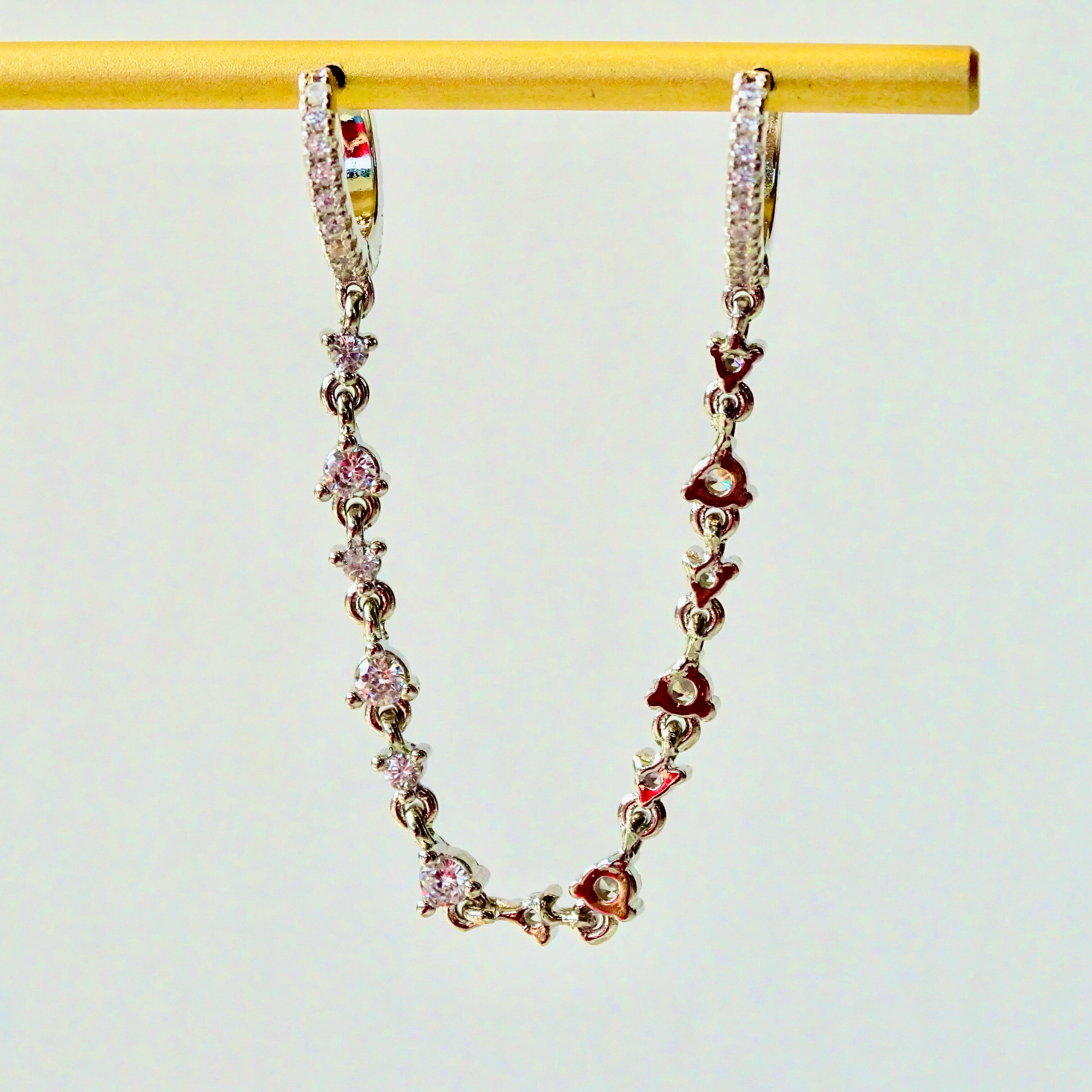 Piercing Plata 925 Huggies Doble