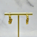 Aretes Acero Inoxidable Asimétricos