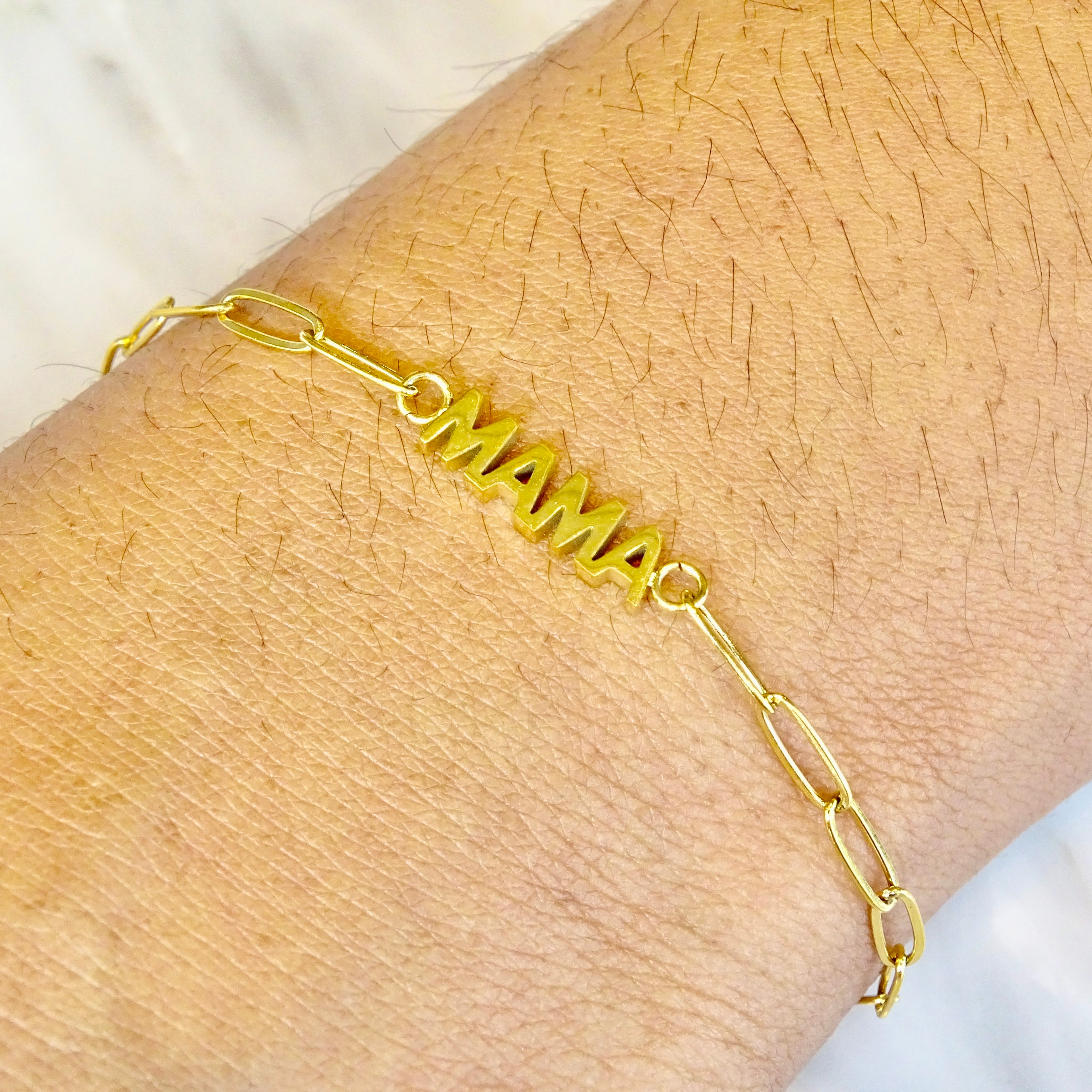 Pulsera Acero Inoxidable Mamá