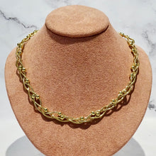 Cargar imagen en el visor de la galería, Collar Acero Inoxidable Enlazado con Bolitas