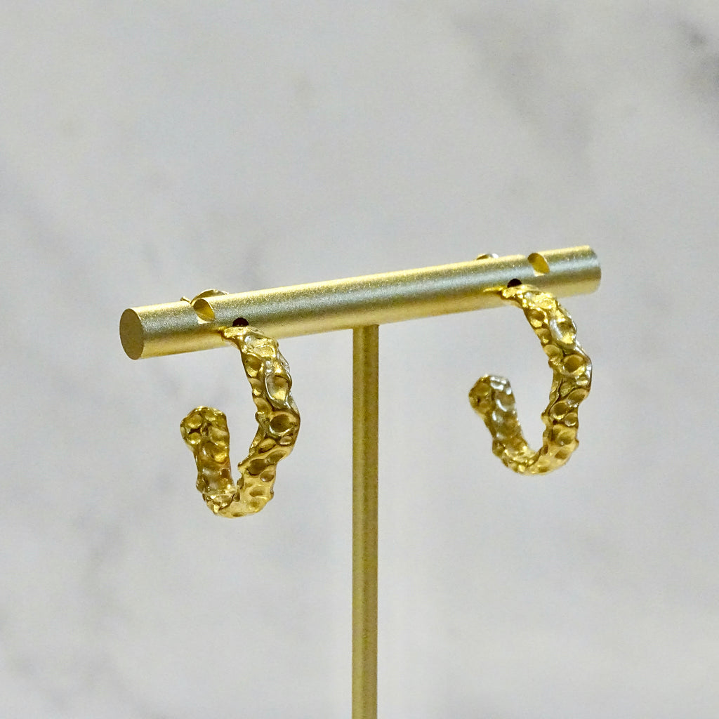 Aretes Acero Inoxidable Asimétricos