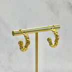 Aretes Acero Inoxidable Asimétricos