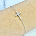 Pulsera Acero Inoxidable Cruz