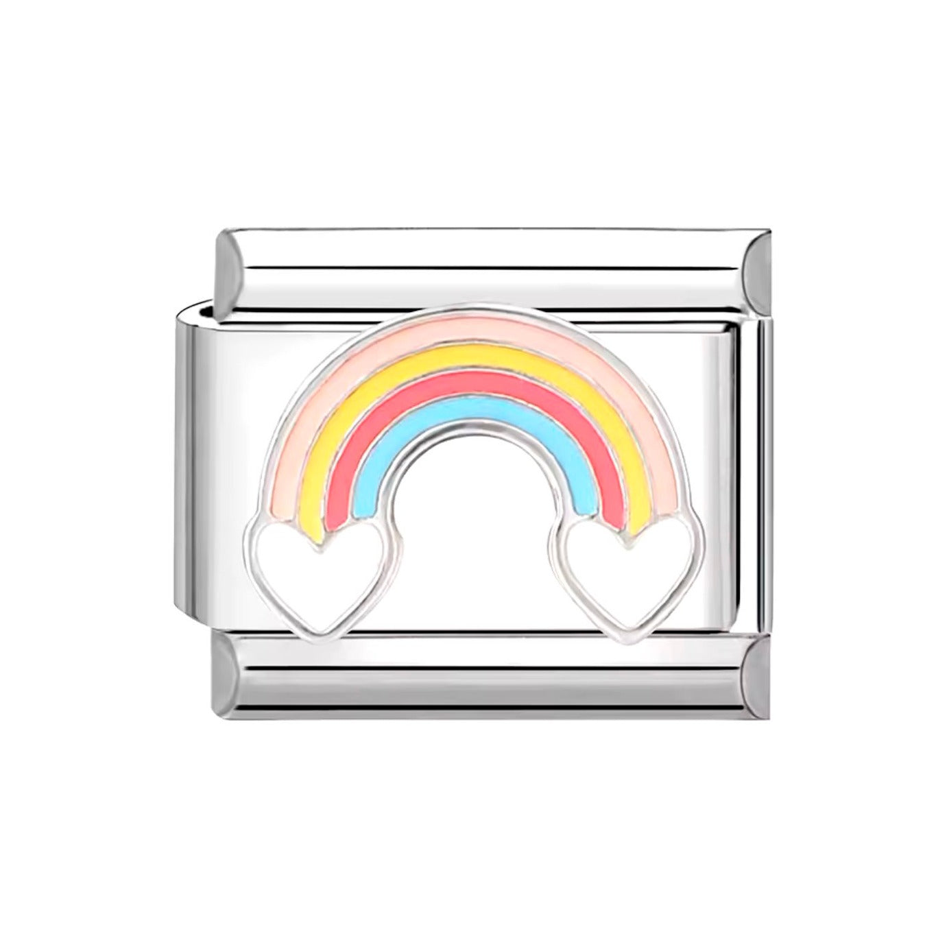 Charm Italian Arcoíris y Corazones