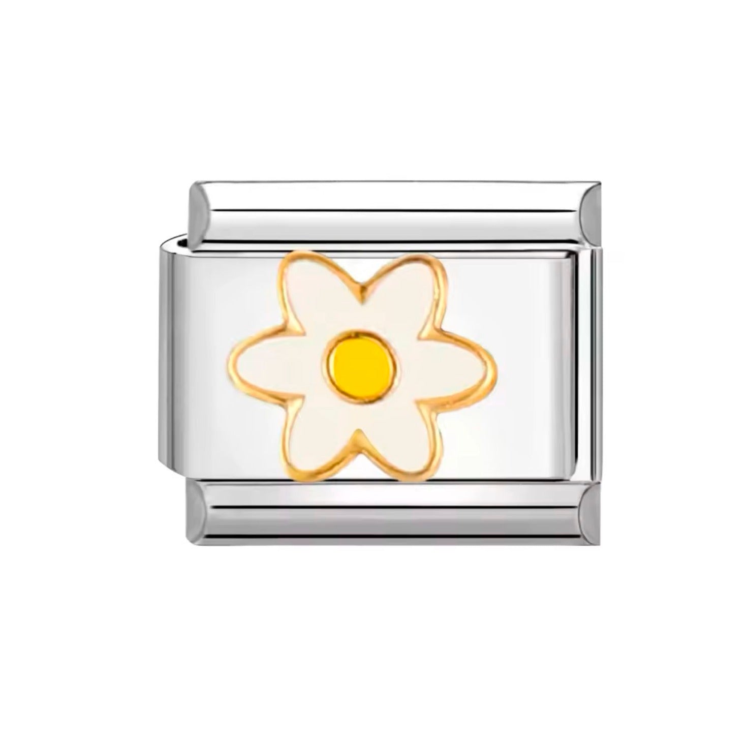 Charm Italian Flor Blanca