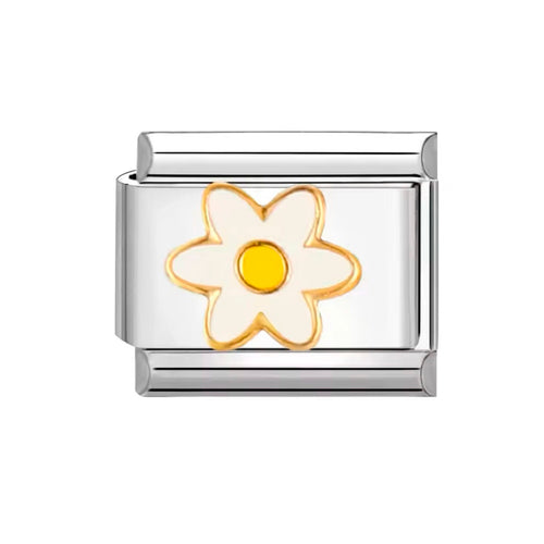 Charm Italian Flor Blanca