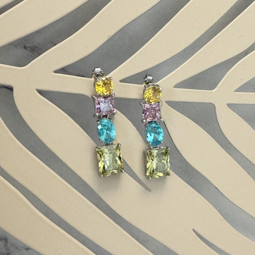 Aretes Acero Inoxidable Colores
