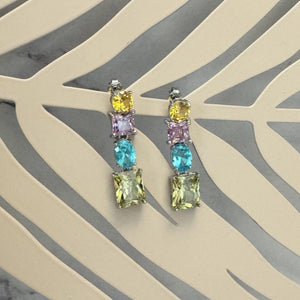 Aretes Acero Inoxidable Colores