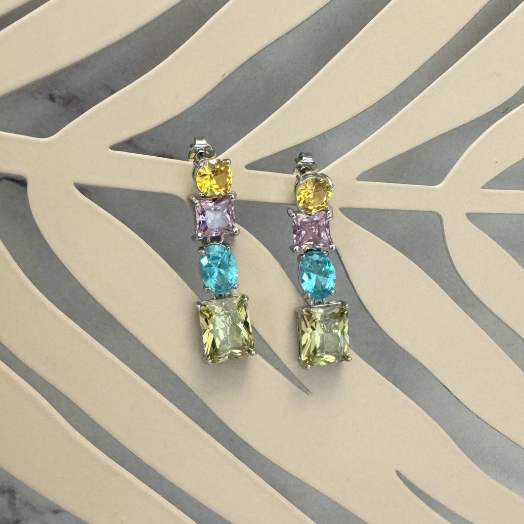 Aretes Acero Inoxidable Colores