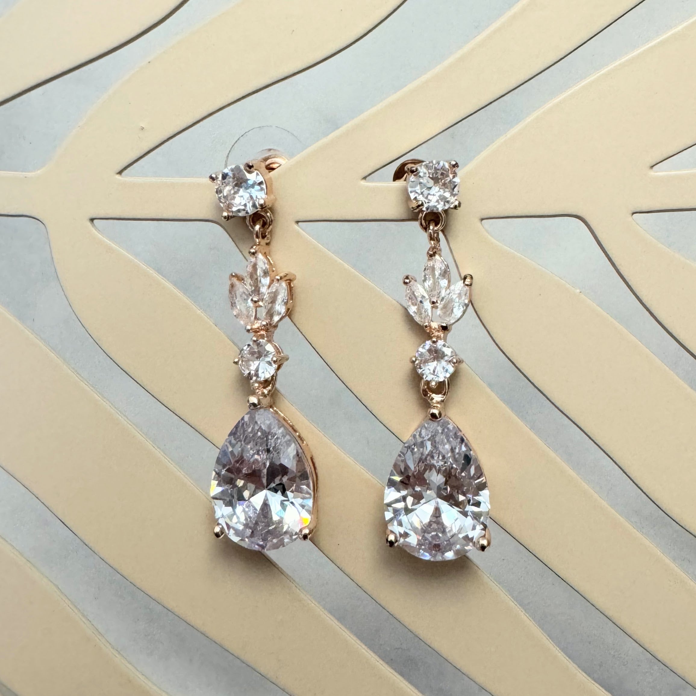 Aretes Abigail Rosa