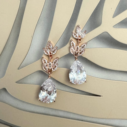 Aretes Alba Rosa