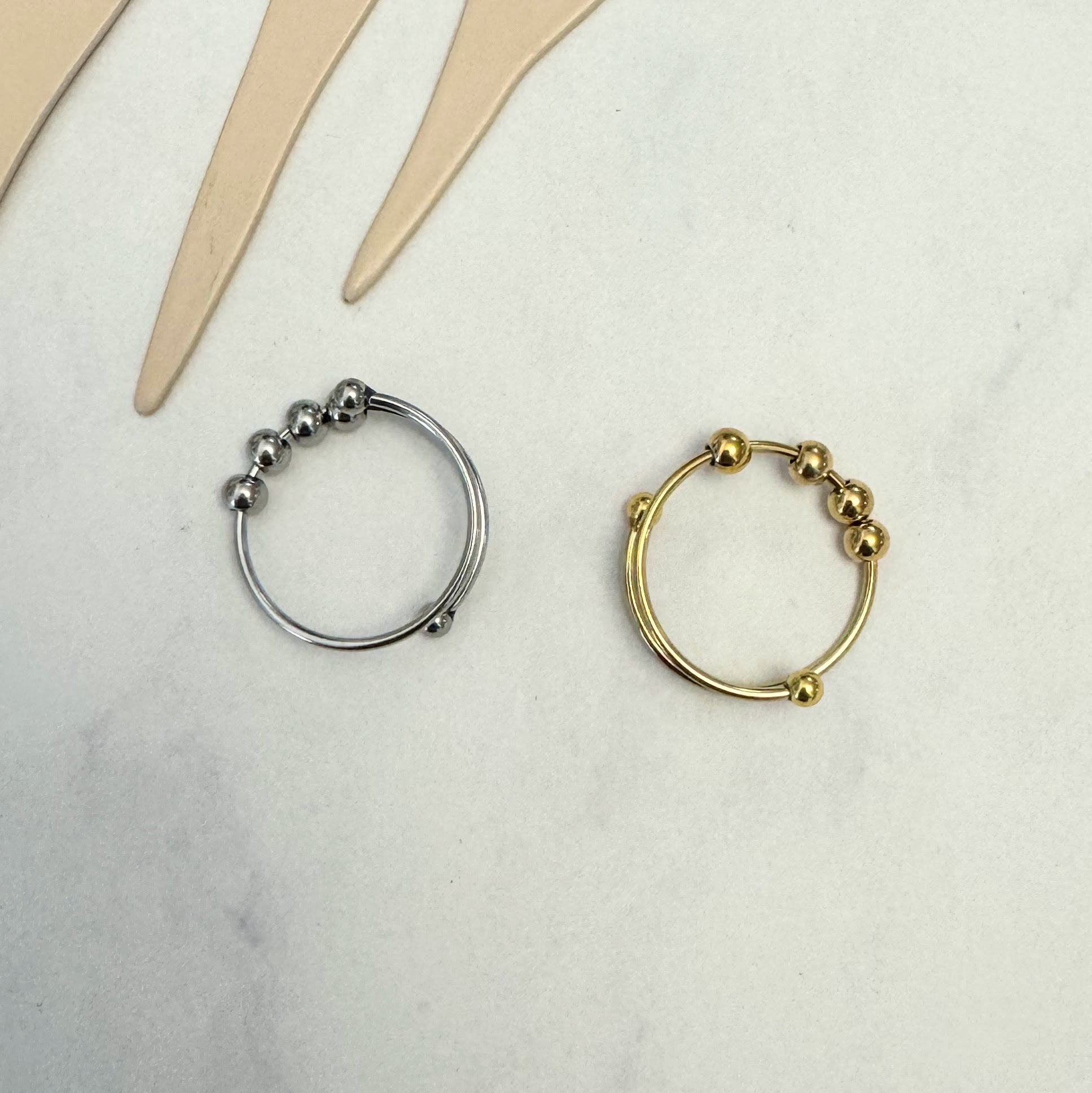 Anillo Acero Inoxidable Antiestres