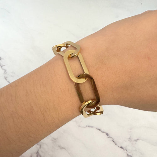 Pulsera Acero Inoxidable Eslabon XL