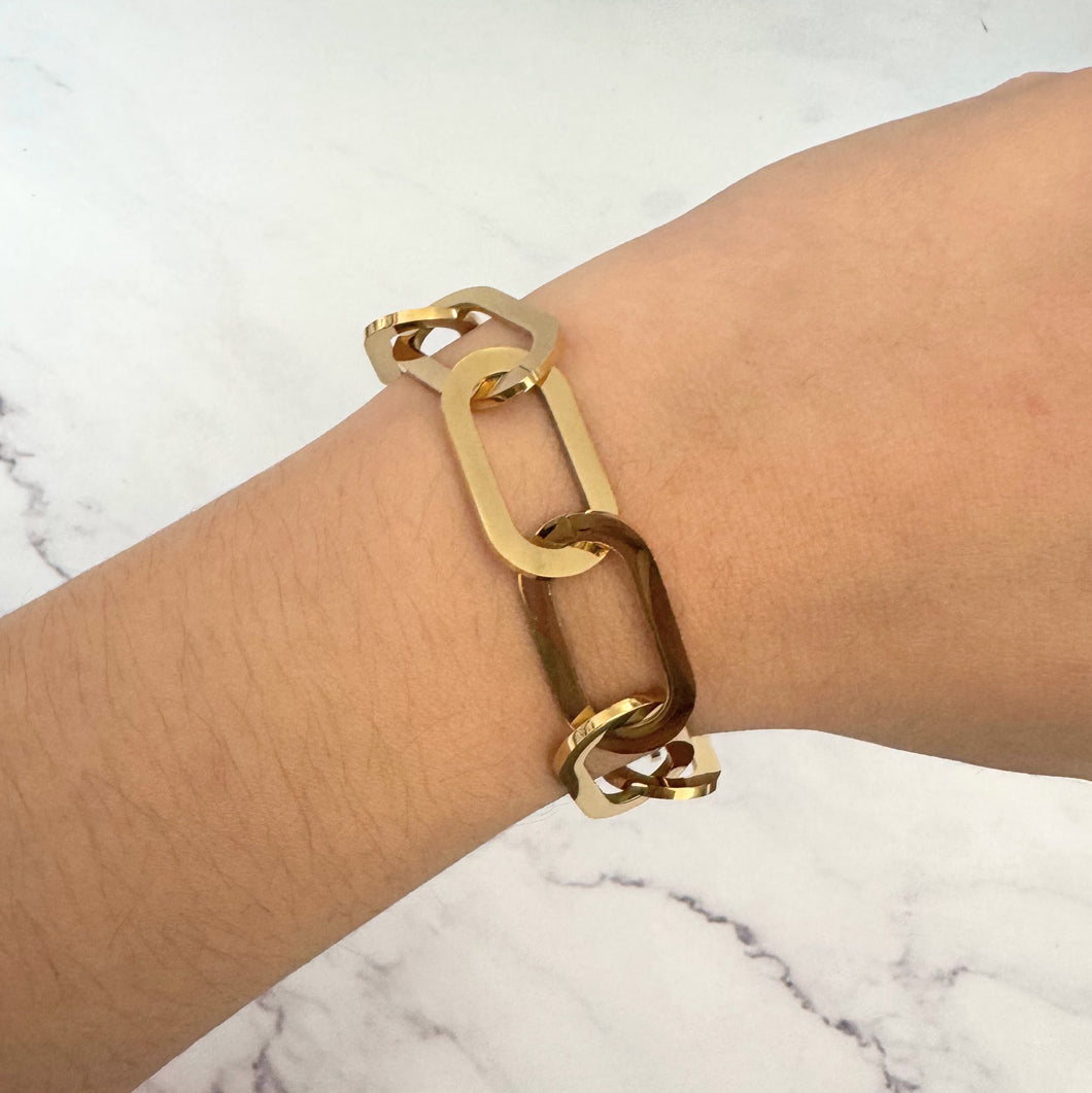 Pulsera Acero Inoxidable Eslabon XL