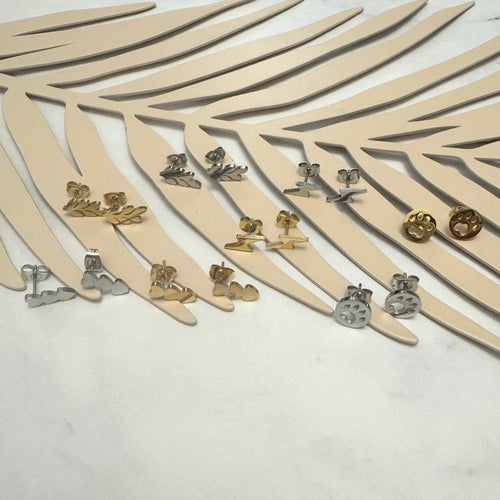 Aretes Acero Inoxidable THE GIFT