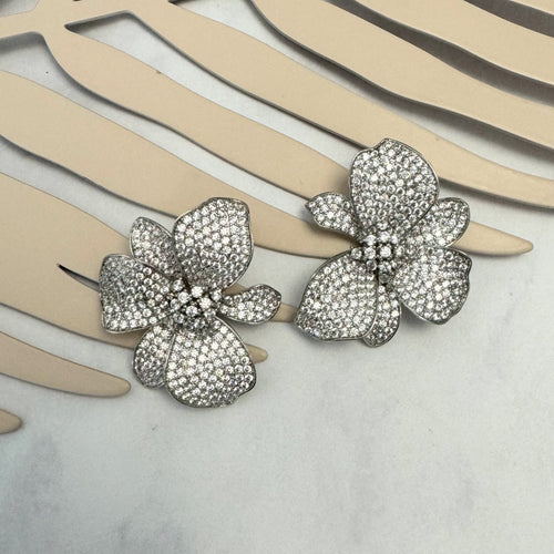 Aretes Rebecca Plateado