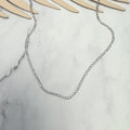 Collar Acero Inoxidable Eslabon Chico