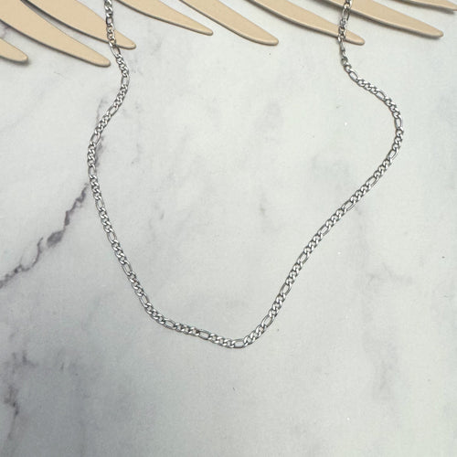 Collar Acero Inoxidable Eslabon Chico