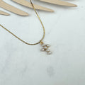 Collar Acero Inoxidable Cardano Cruz