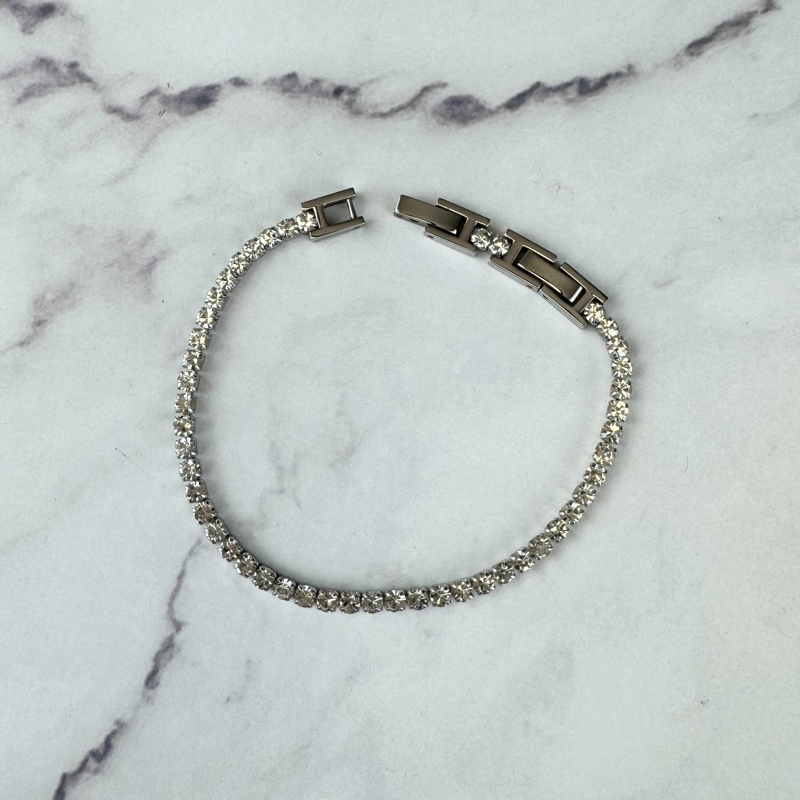 Pulsera Acero Inoxidable Tenis