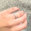 Anillo Plata 925 Zigzag