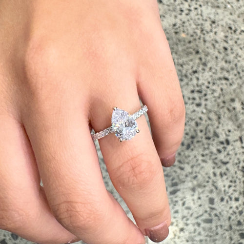 Anillo Plata 925 Gota #7