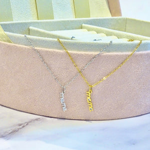 Collar Acero Inoxidable Mamá