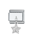 Charm Italian Bracelet Estrella Colgante