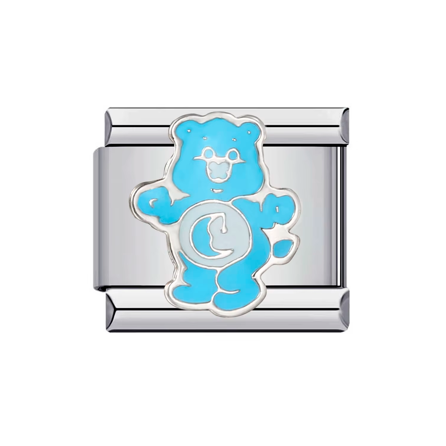 Charm Italian Osito Cariñosito Azul