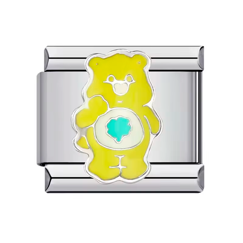 Charm Italian Osito Cariñosito Verde