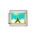 Charm Italian Bracelet Torre Eiffel